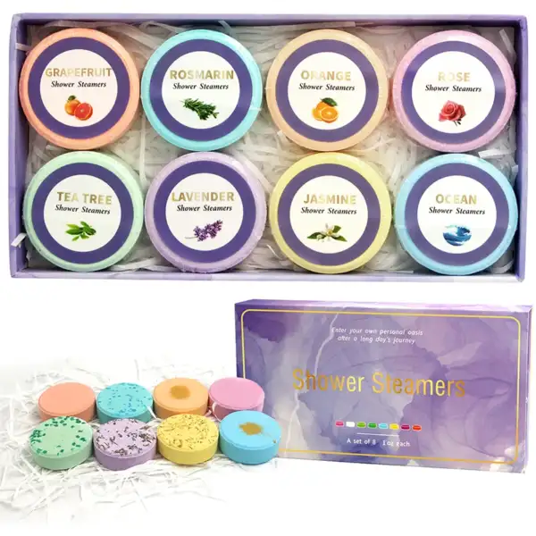 Serenity spa set – aromatherapy bath salts & bombs for ultimate relaxation