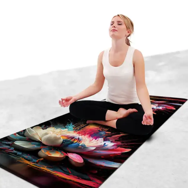 Zenspiration yoga mat – uplifting comfort for body & mind